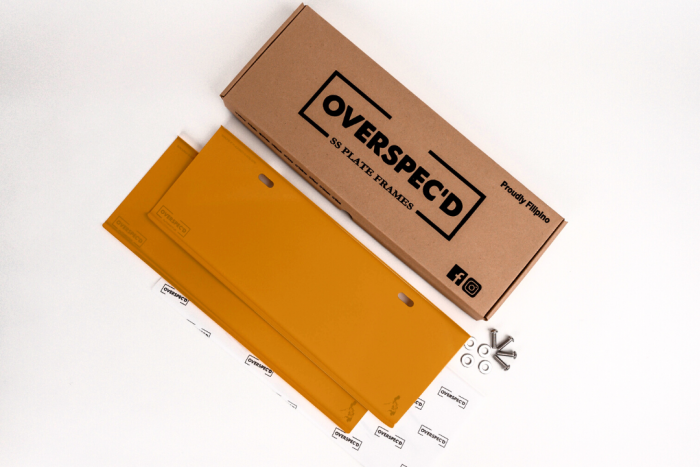 Overspec'd | Automotive Plate Protector